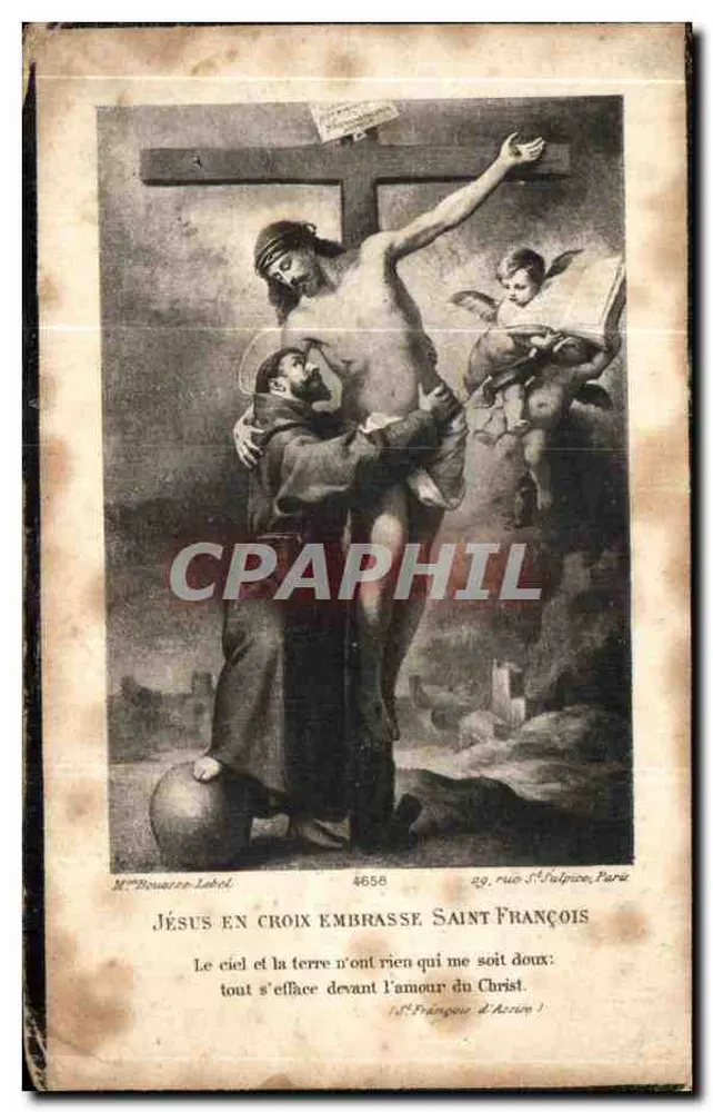 Reverend Pater Dominique Bouchery – Gestorben am 13. Februar 1919 – Verlag: Lib. E. Thanoux, Rennes - Rückseite