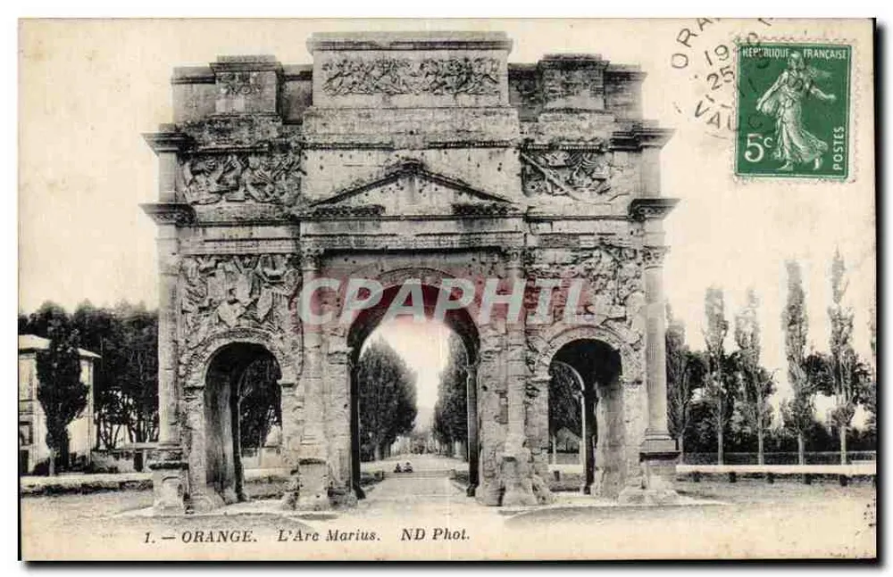 Orange — O Arco de Marius — ND Phot. - Frente