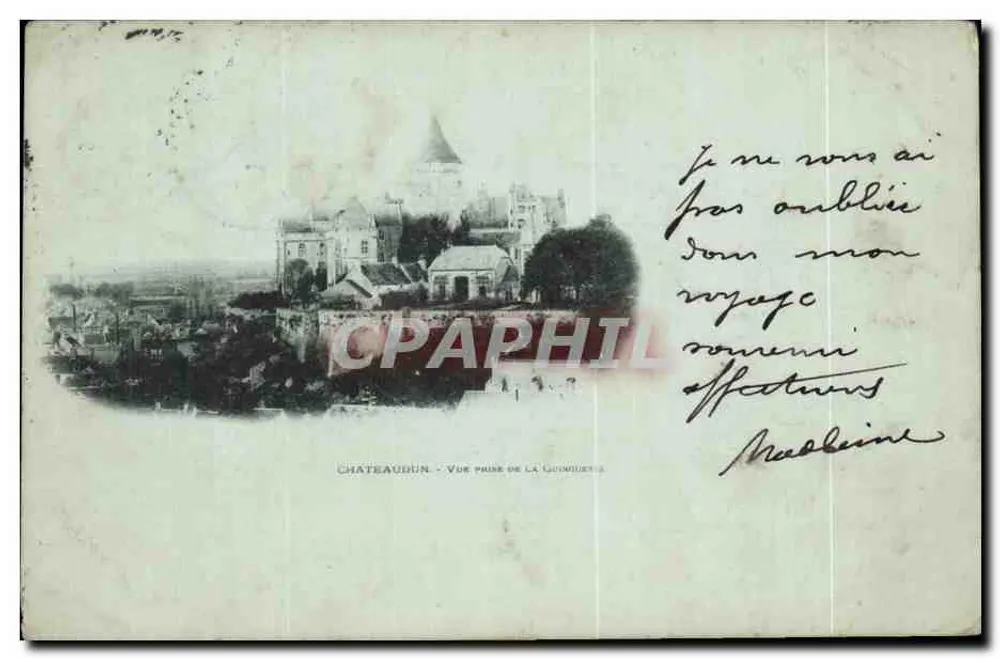 Châteaubriant - Vista tirada da La Guinouette — editor não visível - Frente