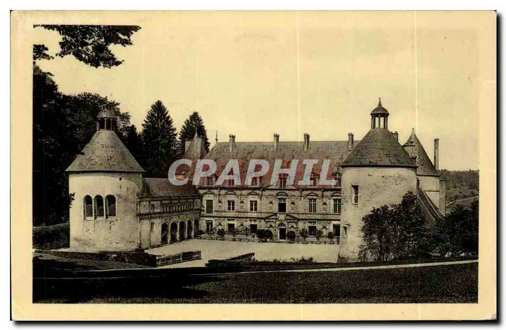Schloss Bussy-Rabutin — allgemeiner Blick — Edition des Monuments Historiques - Vorderseite