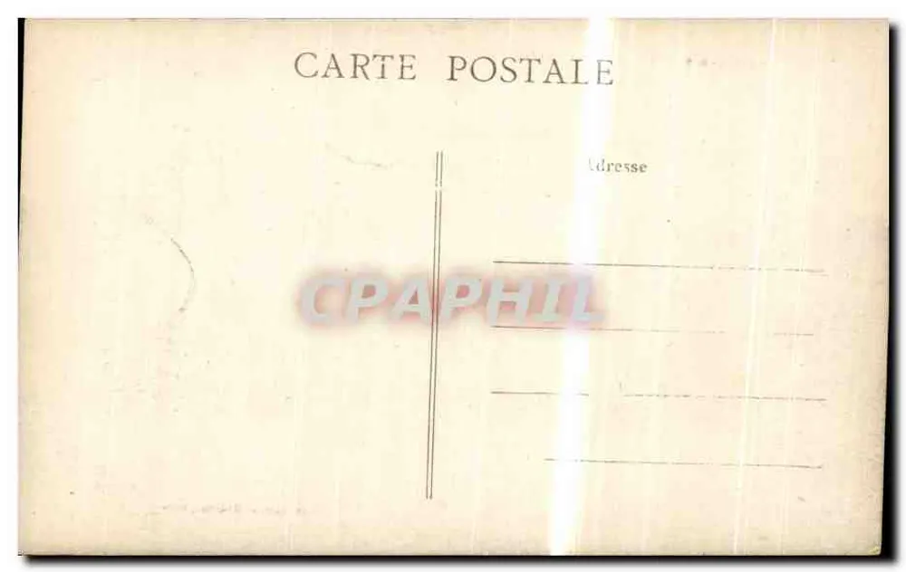 Les Rochers - Les Grouets - Blois — maison à colombages et toit en tuiles, éditeur impr. J. P. Lefebvre - Verso