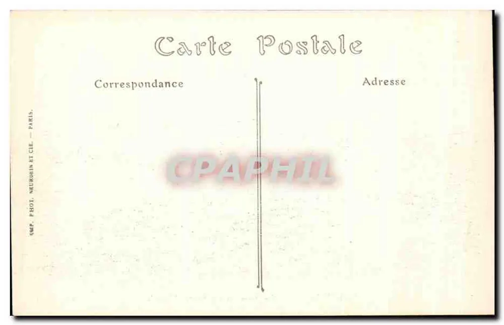 Concarneau — Die geschlossene Stadt, Eingangstor — ND. Phot. - Rückseite