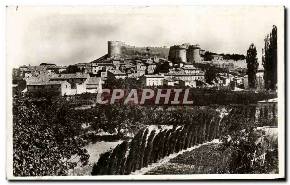 Villeneuve-lès-Avignon — Der Festungsburg — Kunstverlag 'YVON' Paris - Vorderseite