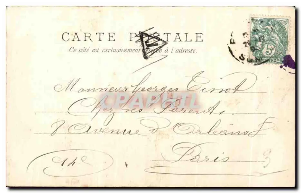 M. Carolus Duran — Unsere berühmten Maler zu Hause — Verlag: A. Tézier & Fils, Paris - Rückseite