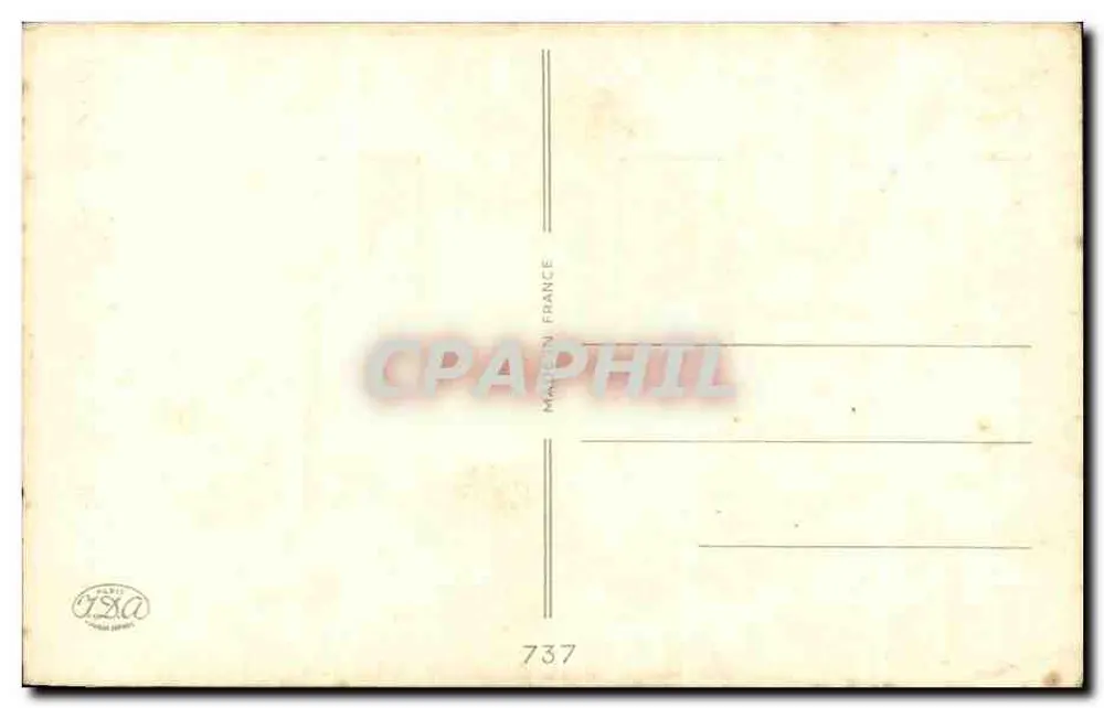 Blütenstrauß aus Tulpen und Violett — Frohe Muttertag — Verlag JXA, Nr. 737 - Rückseite