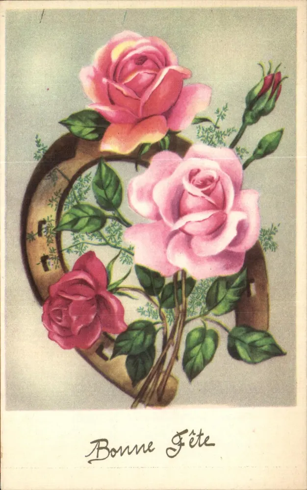 Rosen in einem Sabot — Éditions Chromophote, Lyon — Seriennummer nicht sichtbar - Vorderseite