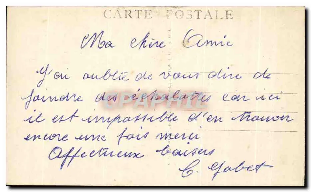 LYON — Vista geral sobre Bellecour — Reirat, n°97 - Verso