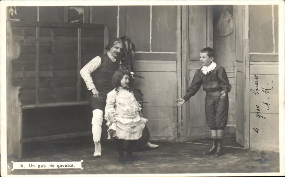 Ein Gavotte-Schritt — Bühnenszene — R.P.A. 150 - Vorderseite