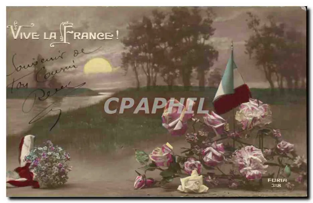 Vive la France! — Erinnerung an Tav Courne — Furia 318 - Vorderseite