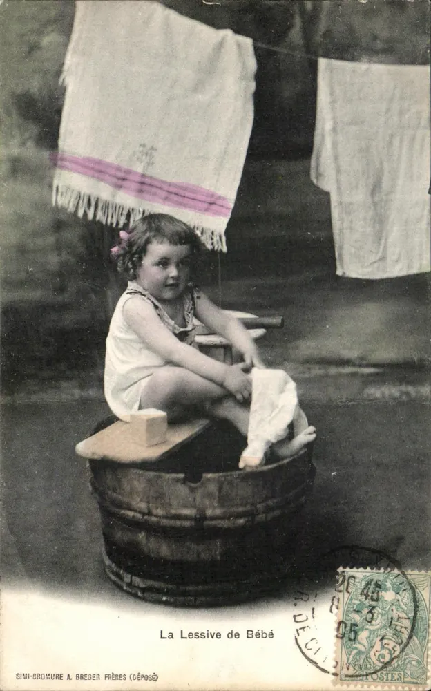 Die Babyspülung — SIMI-BROMURE A. BREGER FRÈRES (DEPOSE) - Vorderseite