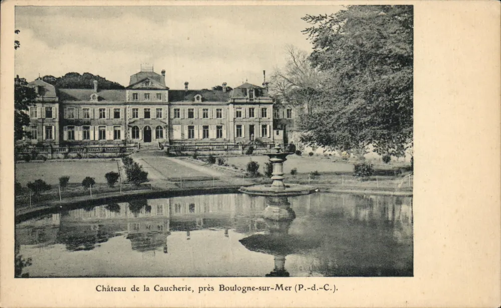 Schloss La Caucherie, nahe Boulogne-sur-Mer (P.-d.-C.) - Vorderseite