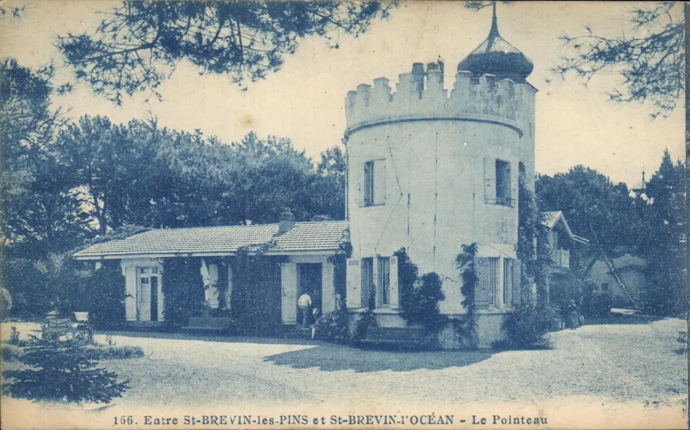 Der Pointeau — Zwischen St-BREVIN-les-PINS und St-BREVIN-l'OCEAN — J. NOZAISS, Verleger, Nantes - Vorderseite