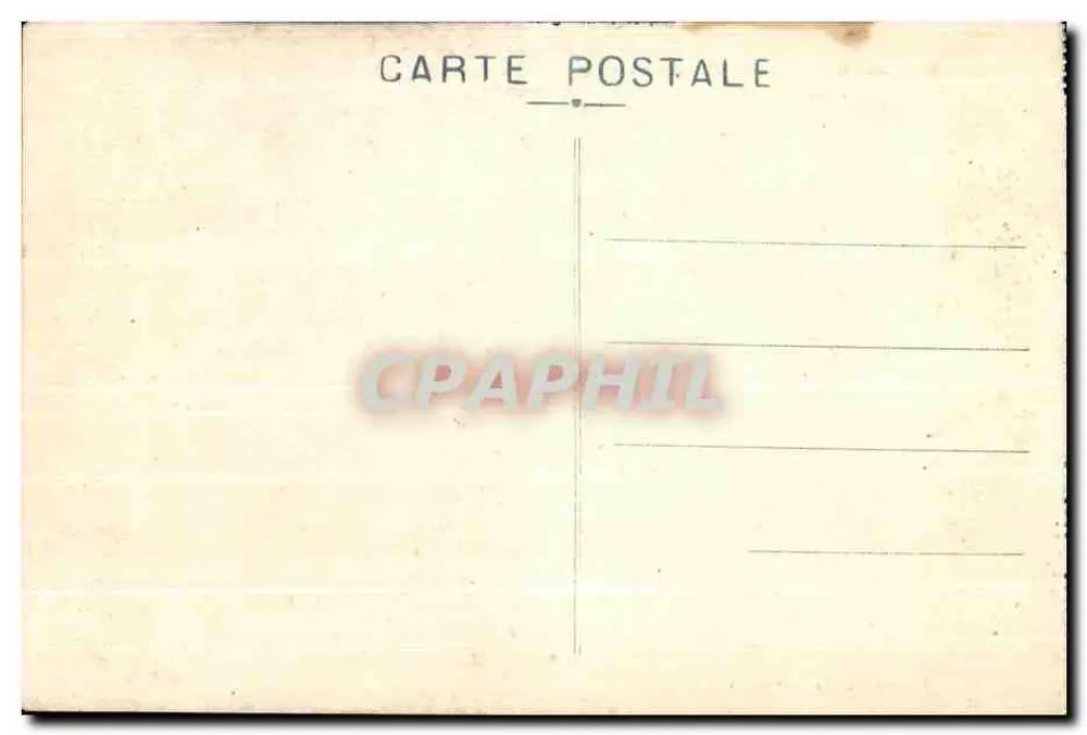 Châteauroux — A «Petite Fadette» — Coleção G. G. Châteauroux - Verso