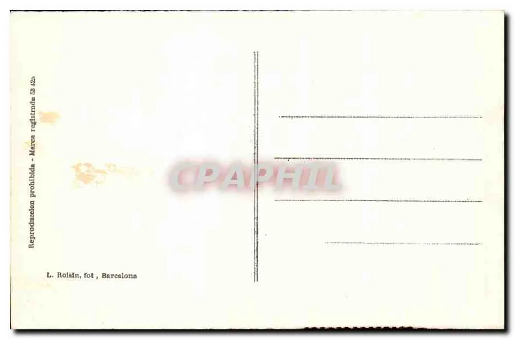 Igreja da Cartuja — Granada — série 73 - Verso