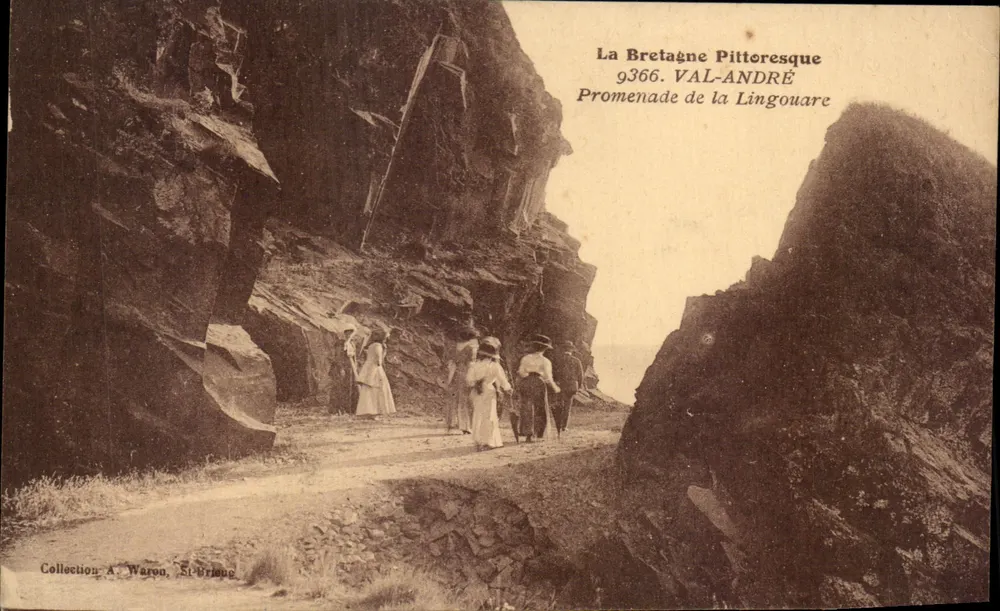 Promenade de la Lingouare — Saint-Brice — VAL-ANDRÉ, n°9366 - Vorderseite
