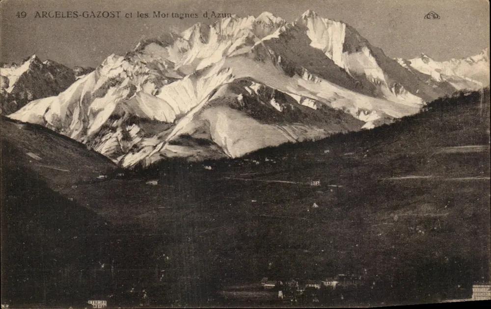 Arceles-Gazost und die Montagnes d'Azun — unbekannter Verlag, n° 49 - Vorderseite