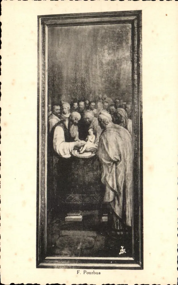 Die Beschneidung — F. Pourbus — Art Phototypie, Brüssel - Vorderseite