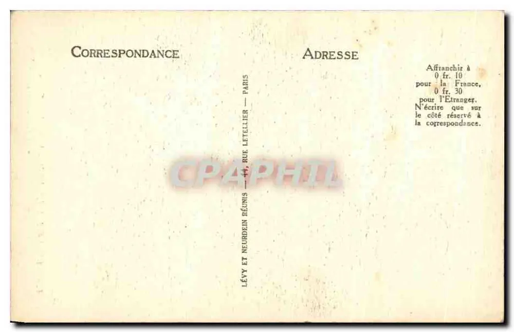 Belle-Île-en-Mer — Ausgang der Apothikerkaverne — ND — n°124 - Rückseite