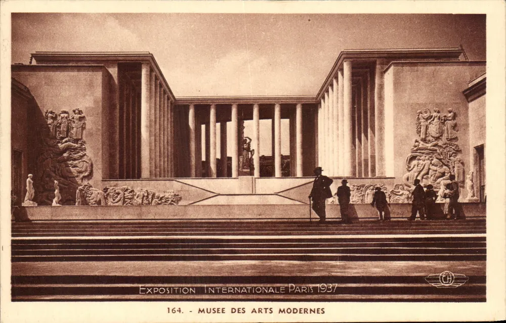 Moderne Kunst-Museum — Internationale Ausstellung Paris 1937 — H. CHIFFAULT, Boulogne-sur-Seine - Vorderseite