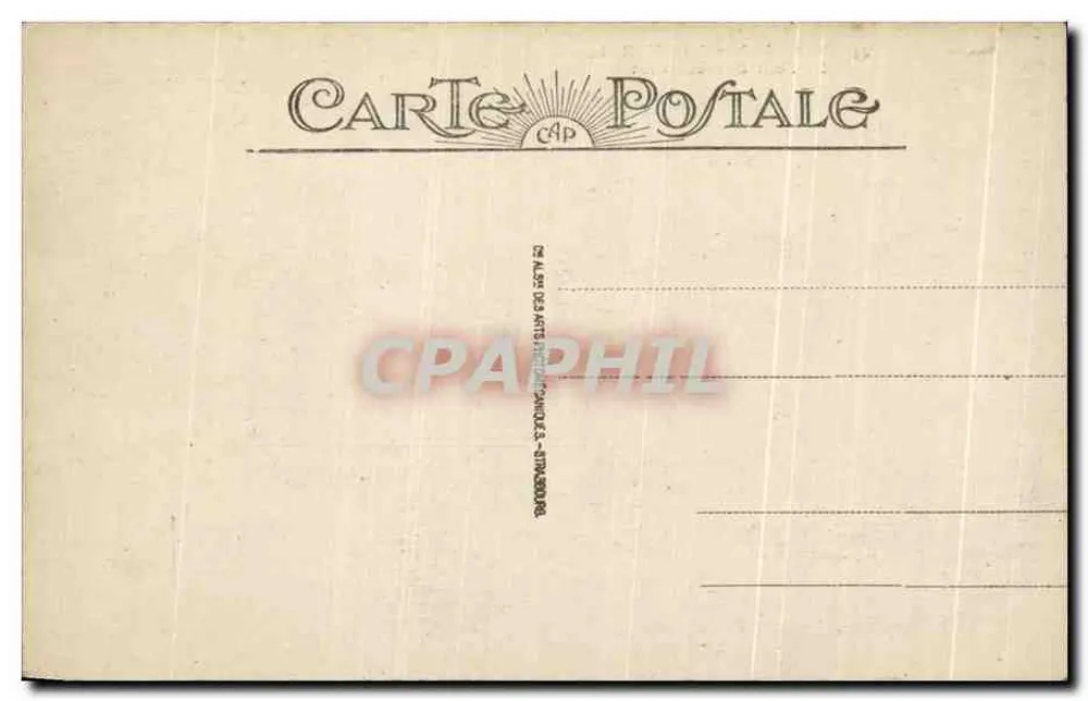 Route de Luz nach Gavarnie — Le Pont Desdouroucat — Verleger: C. Alain des Arts, Saint-Amand - Rückseite