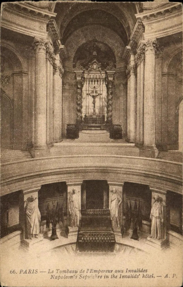 Der Kaisergräber der Invaliden — A.P. — Nr. 66 - Vorderseite