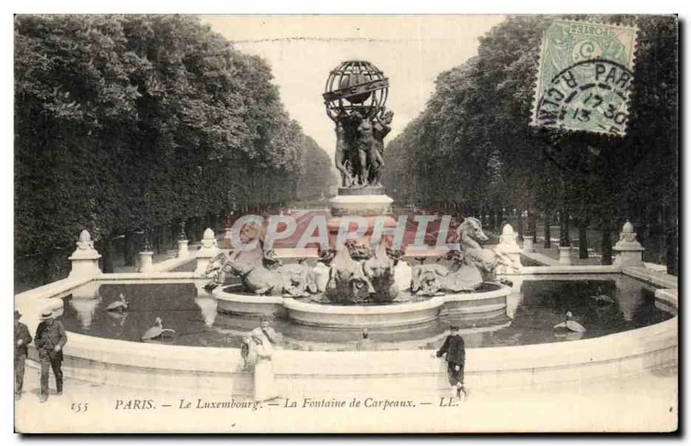 PARIS — Der Luxembourg — Die Fontaine de Carpeaux — LL. - Vorderseite