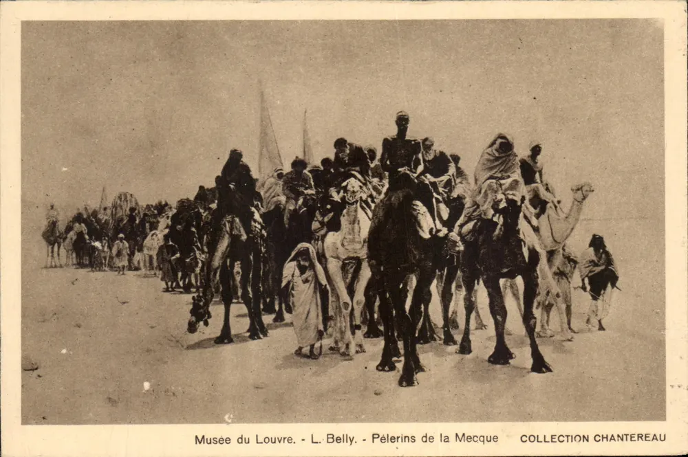 Pilger der Mekka — Musée du Louvre — L. Belly — Collection Chantereau - Vorderseite