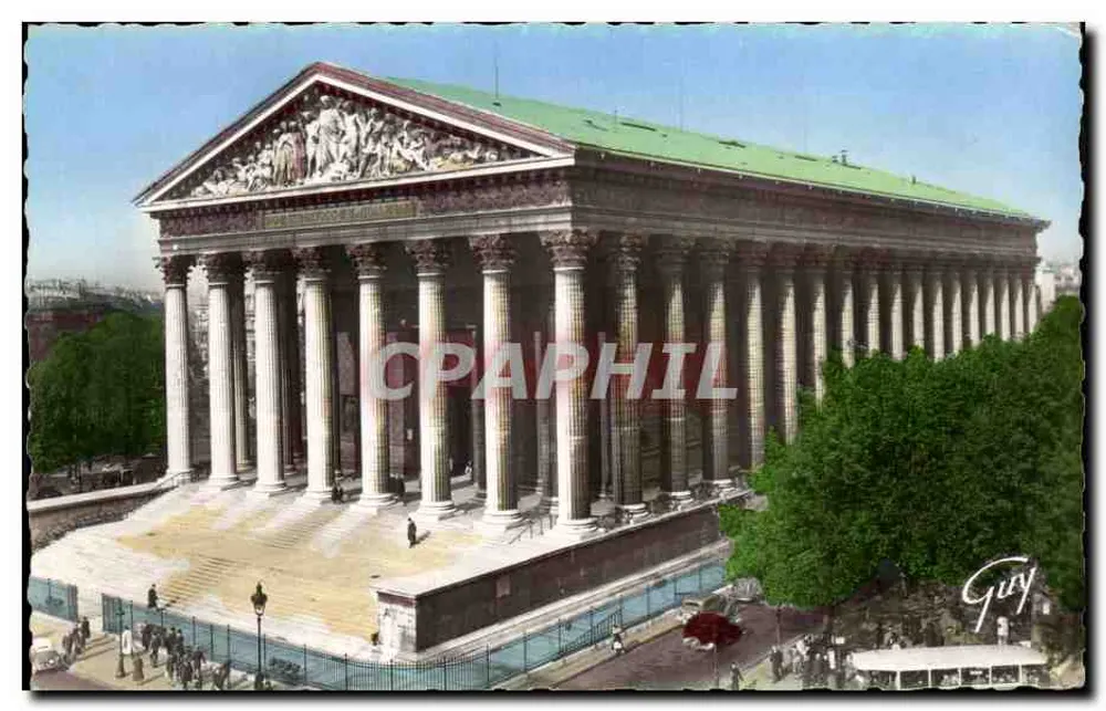 Kirche der Madeleine — Paris — Art Guy Editions - Vorderseite