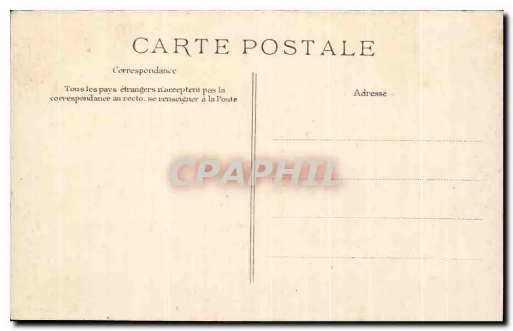 PARIS — Tribunal de Comércio e Conciergerie — Éditeur EID, n°4 - Verso