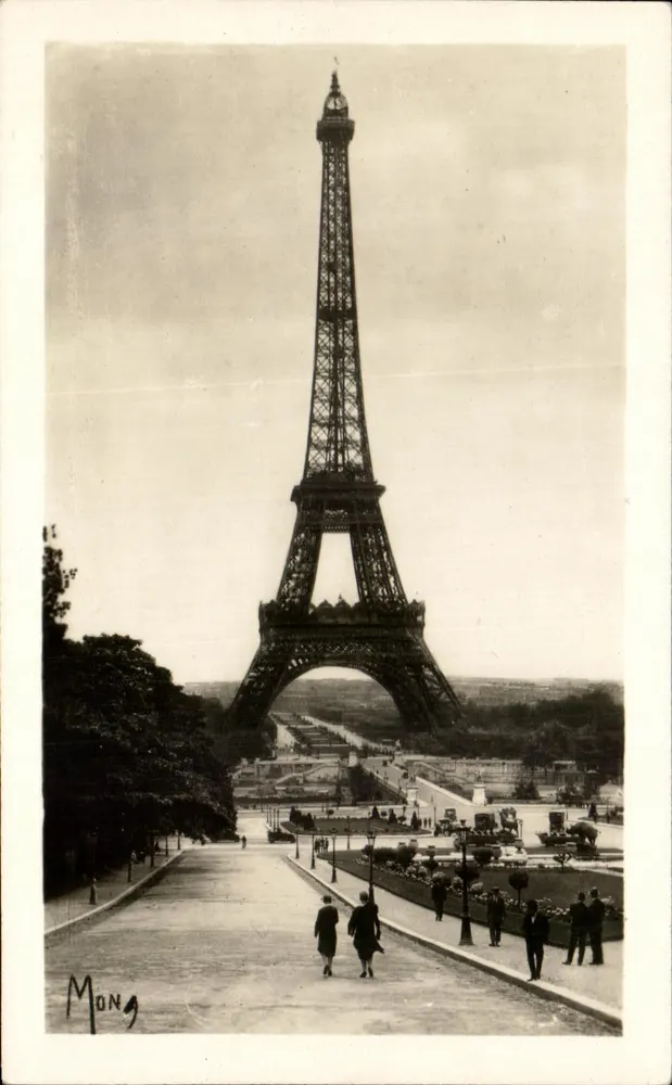Eiffelturm — Paris — Verlag Mona, n° 1097 - Vorderseite