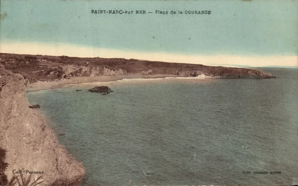 Saint-Marc-sur-Mer — Praia da Courance — Coll. Peronny - Frente