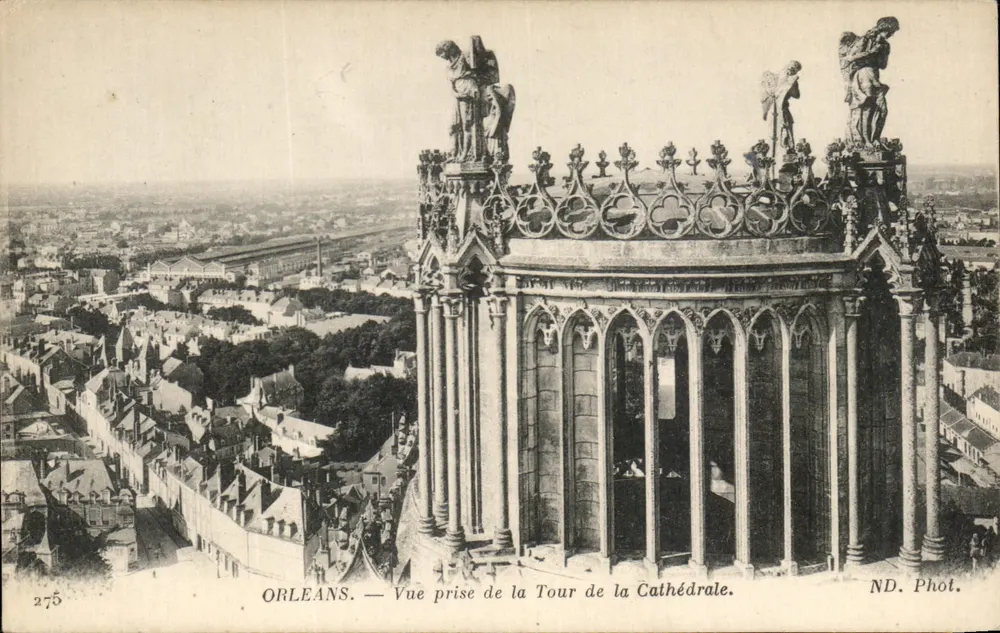 Orléans — Ansicht vom Turm der Kathedrale — ND. Phot. - Vorderseite