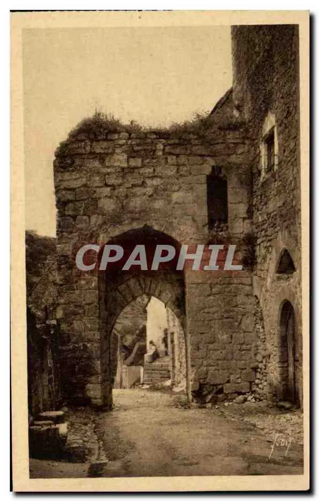 Rocamadour (Lot) — De deur Hugon — Edities van Kunst Hugon - Voorkant