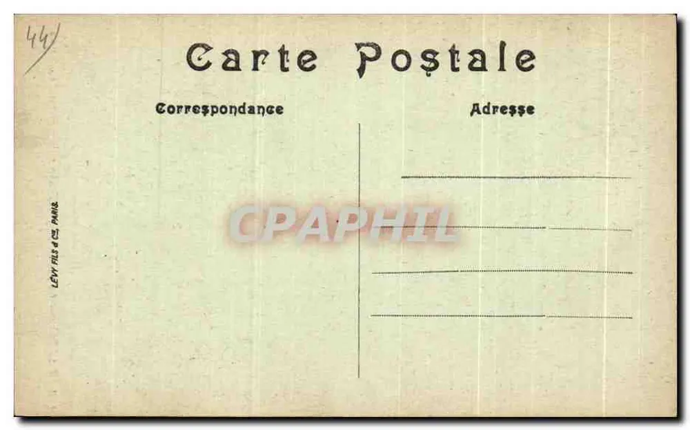 NANTES — Die Kathedrale — Grabmal des Generals Lamoricière "La Charité" — LL. — Nr. 179 - Rückseite