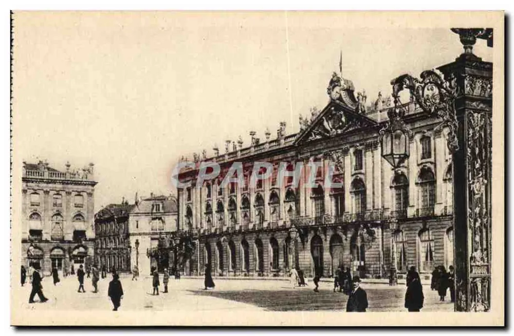 Nancy — Place Stanislas — Rathaus und Präfektur - Vorderseite