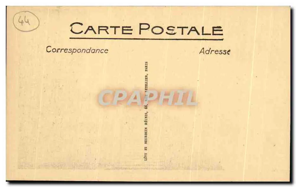 NANTES — O Passage Pommeray — LL - Verso