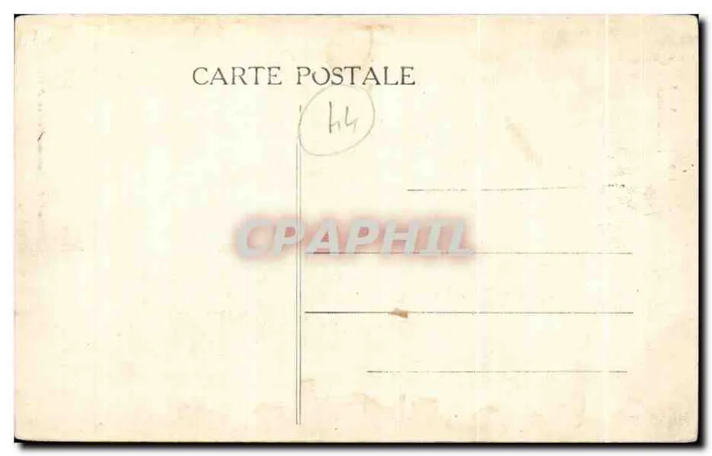 NANTES — Estátua de Cambronne — F. Chapeau, 6e mille - Verso