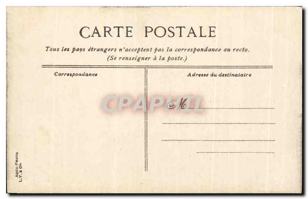 Lyon - O Teatro — editor L.Y. & Ch. n°16 - Verso