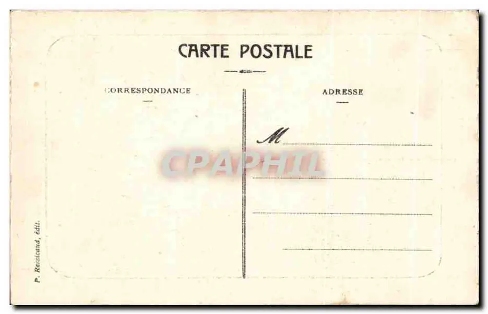 LYON — Platz Bellecour und Coteau de Fourvières — P. Ressicand, édit. - Rückseite