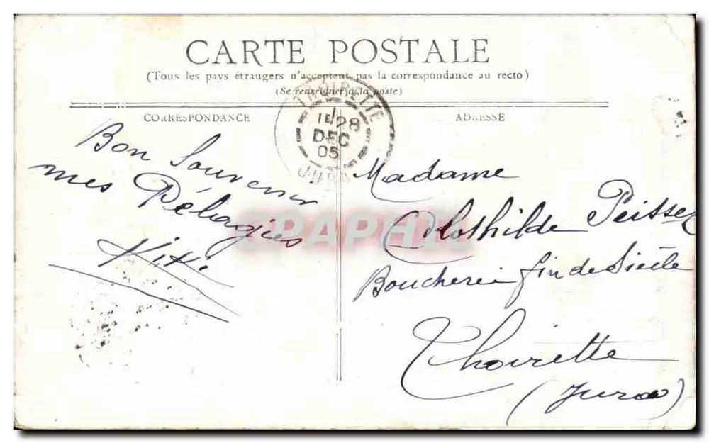 LYON — Kirche, der Pont Saint-Georges und das Grand Séminaire — Éditeur: S. Pauw - Rückseite