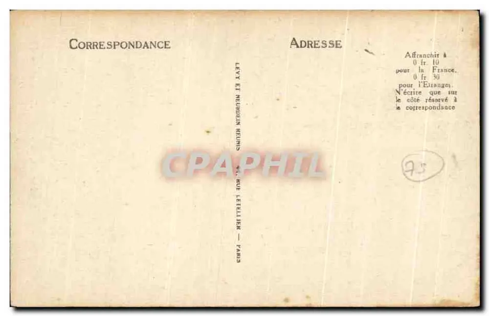 Paris - Grabmal des Kaisers in den Invaliden - LL Nr. 885 - Rückseite