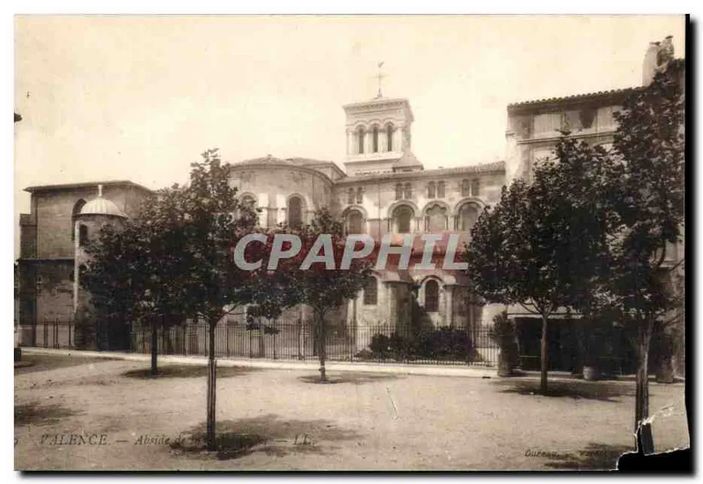 Valence — Abside de la cathédrale — Bureau, Vienne - Frente