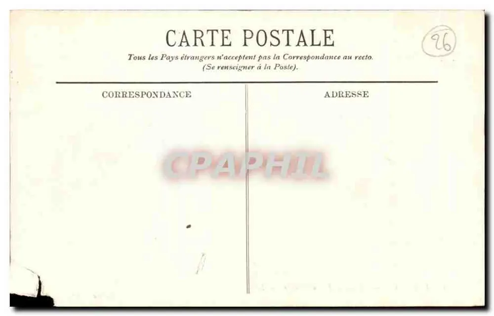 Valence — Abside de la cathédrale — Bureau, Vienne - Verso