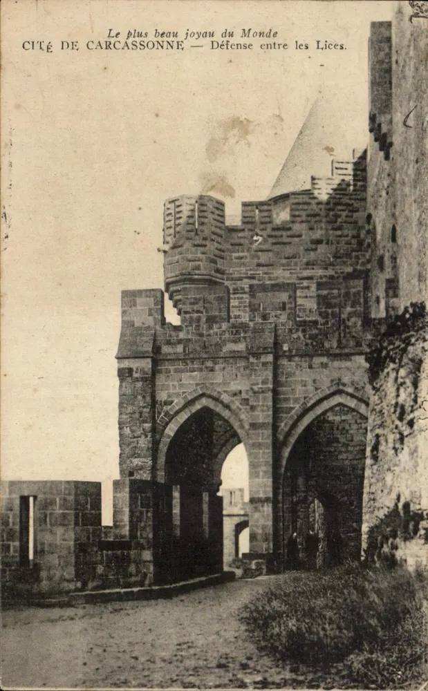 Cité von Carcassonne — Verteidigung zwischen den Lices - Vorderseite