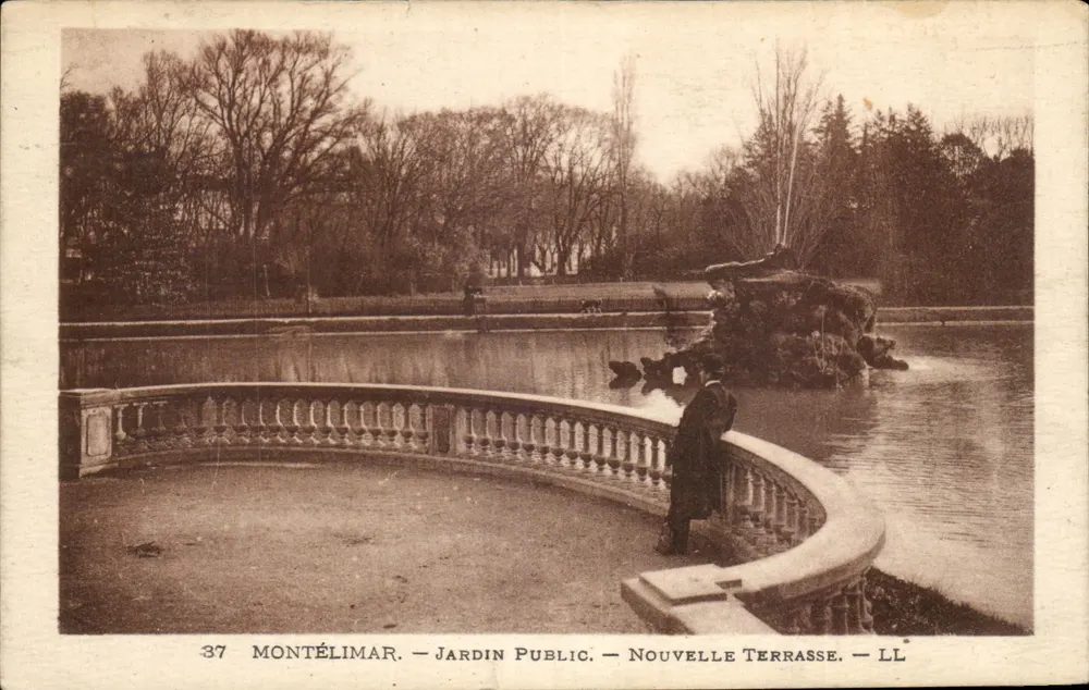 Montélimar — Jardin Public — Nouvelle Terrasse — LL — n°37 - Vorderseite