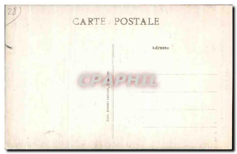Kathedrale von CHARTRES — Nordportal (13. Jahrhundert) — Ami de Job — Verleger Robert Lamley, Chartres - Rückseite