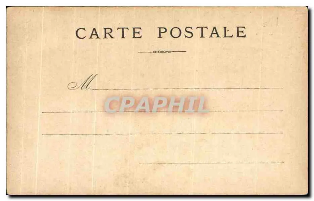 Paris — Kapelle der Rue Jean-Goujon — Verlag nicht sichtbar - Rückseite
