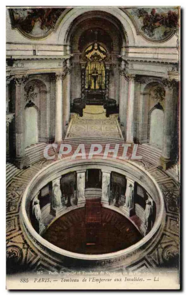 Paris - Chapelle und Grabmal von Napoleon I. in den Invaliden — Édition L.1 - Vorderseite