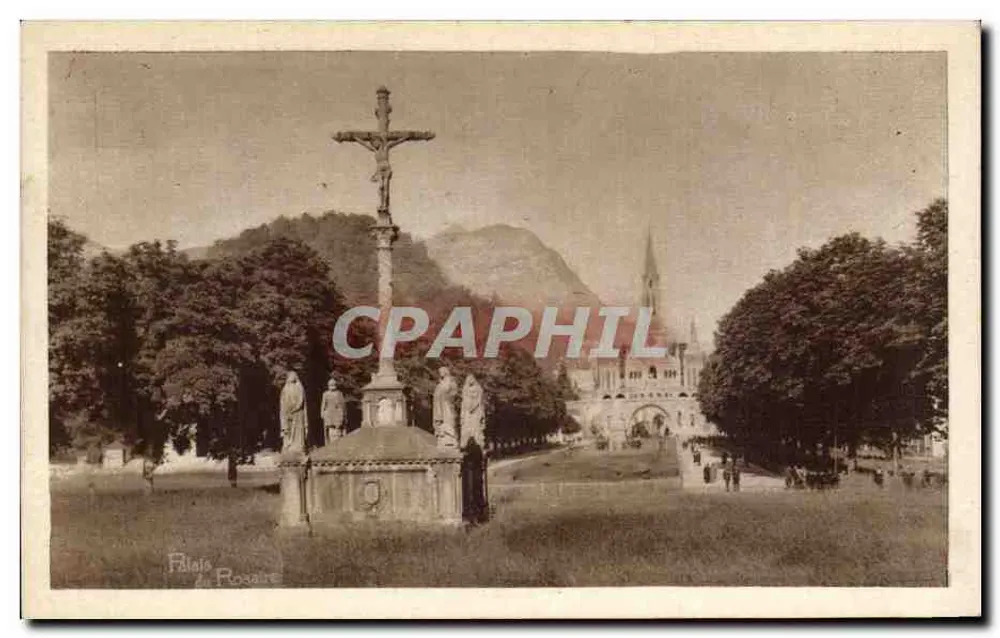 Calvário de Lourdes — Espaço — Edição do Palácio do Rosário - Frente