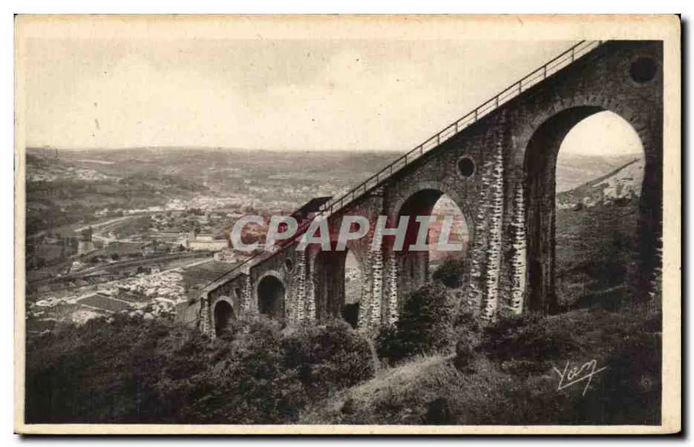 Viaduto com arcos — vista panorâmica — editor Y. Vog, n°7 - Frente